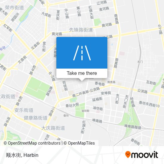 顺水街 map