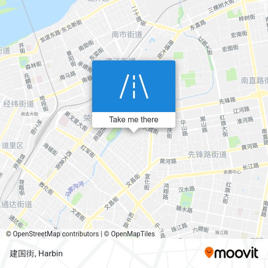 建国街 map