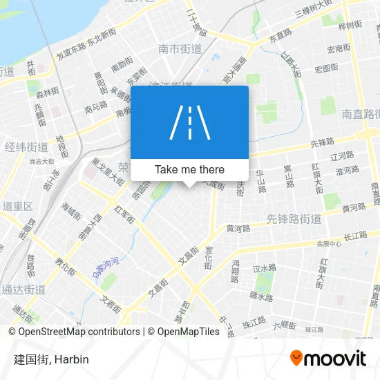 建国街 map
