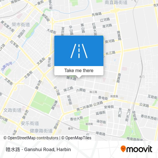 赣水路 - Ganshui Road map