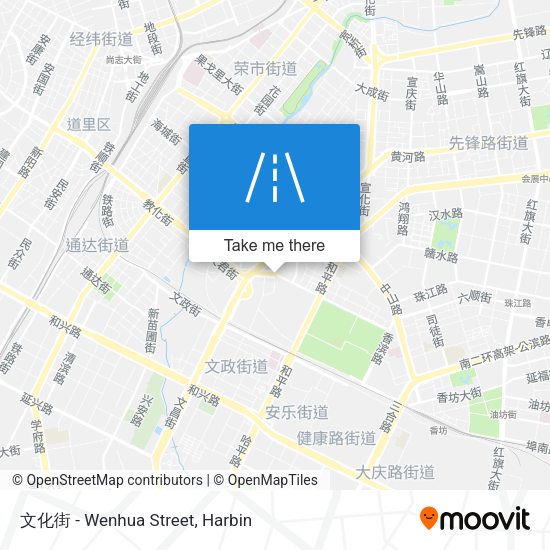 文化街 - Wenhua Street map