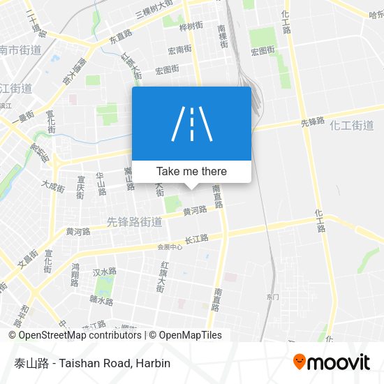 泰山路 - Taishan Road map