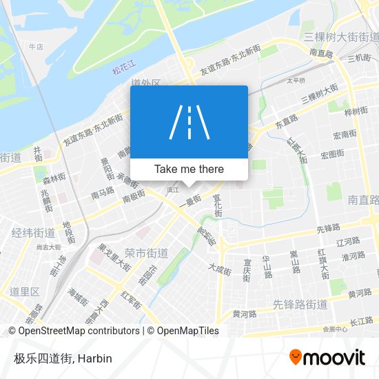 极乐四道街 map