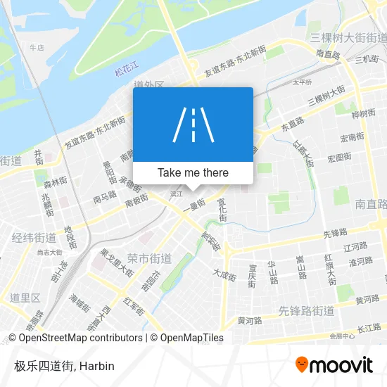 极乐四道街 map