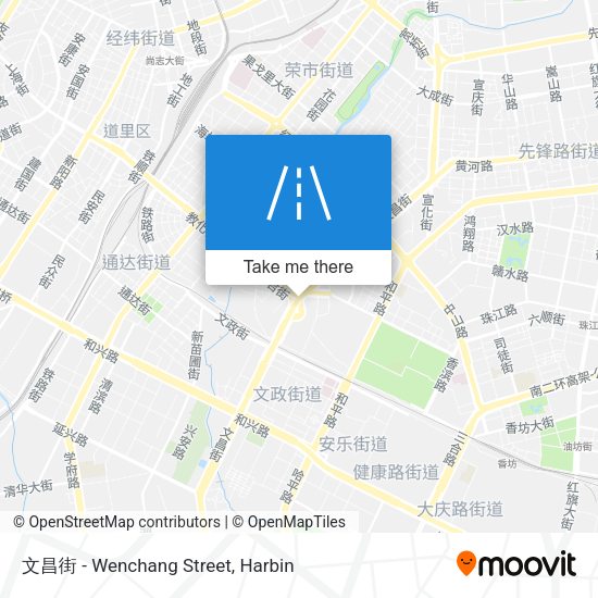 文昌街 - Wenchang Street map