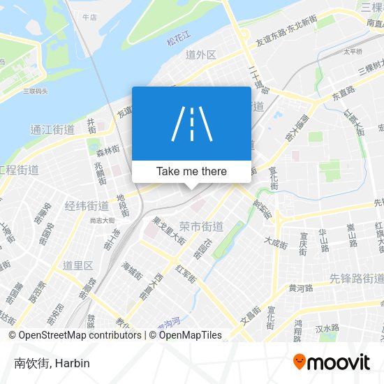 南饮街 map