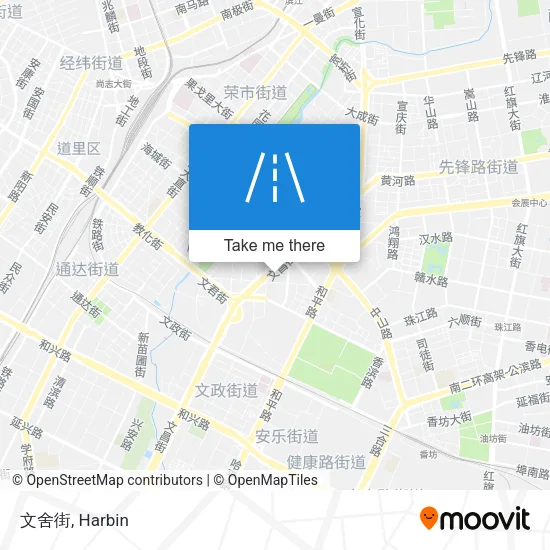 文舍街 map
