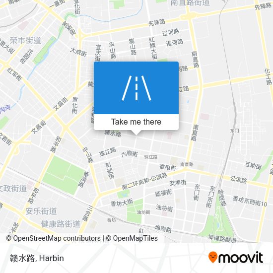 赣水路 map