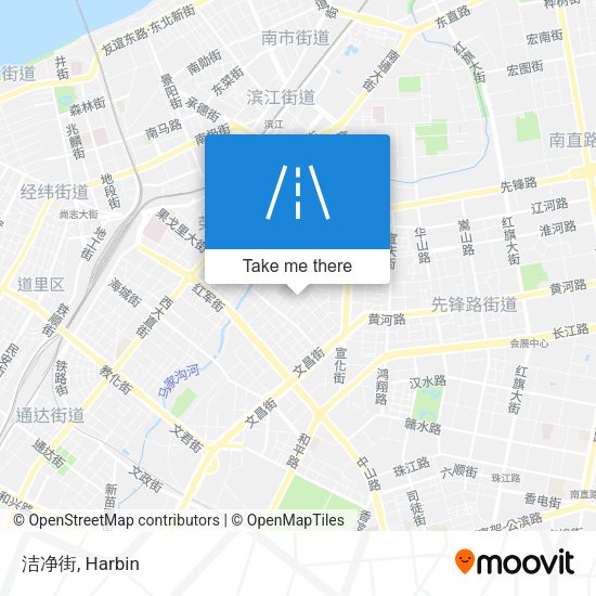 洁净街 map