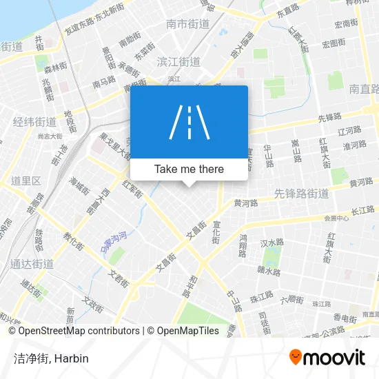 洁净街 map