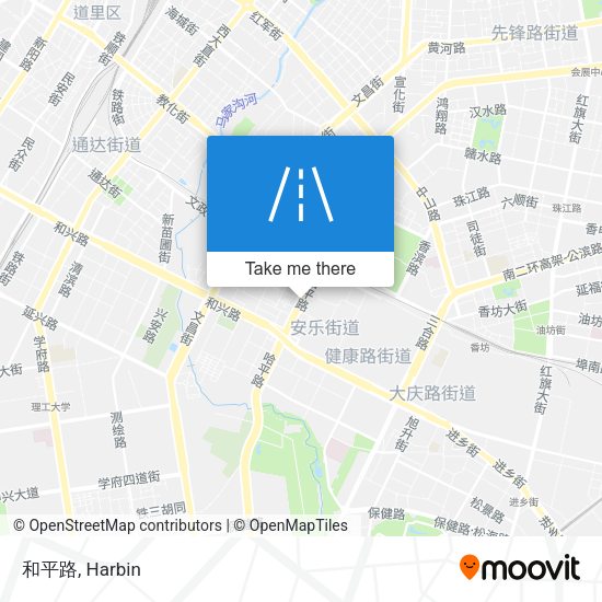 和平路 map