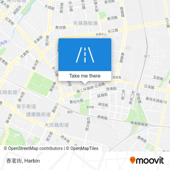 香茗街 map