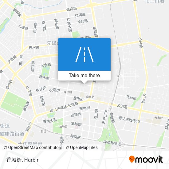 香城街 map