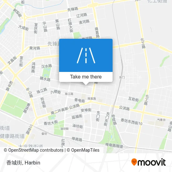 香城街 map