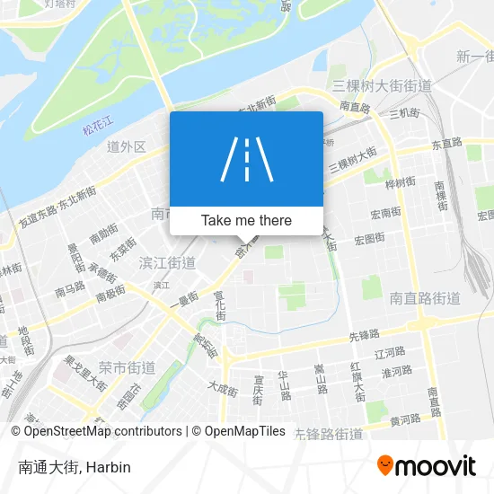 南通大街 map
