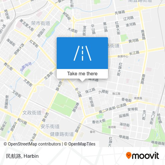 民航路 map