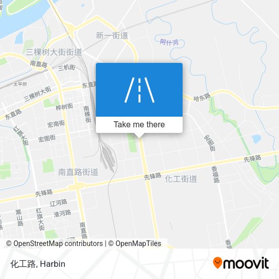 化工路 map