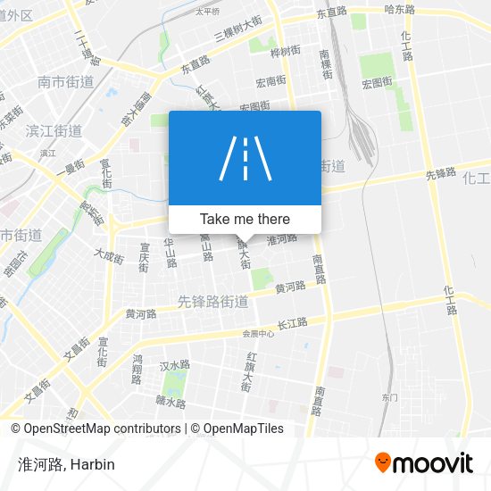 淮河路 map