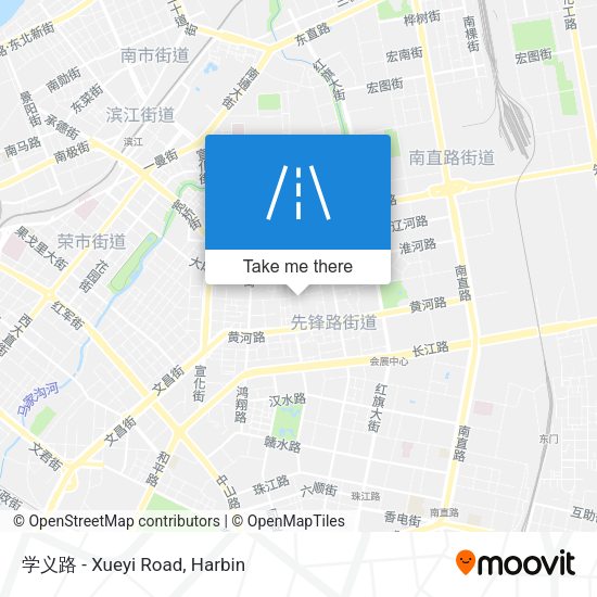 学义路 - Xueyi Road map