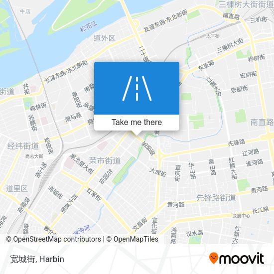 宽城街 map