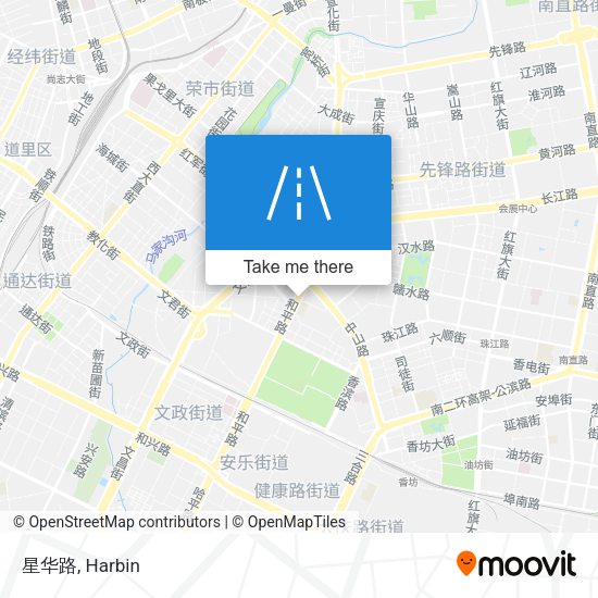 星华路 map
