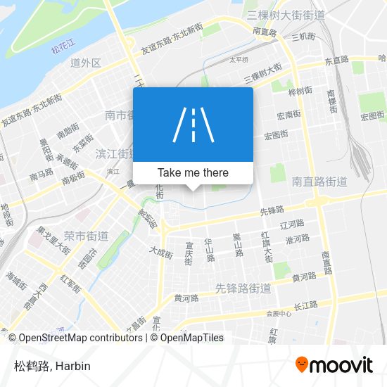 松鹤路 map