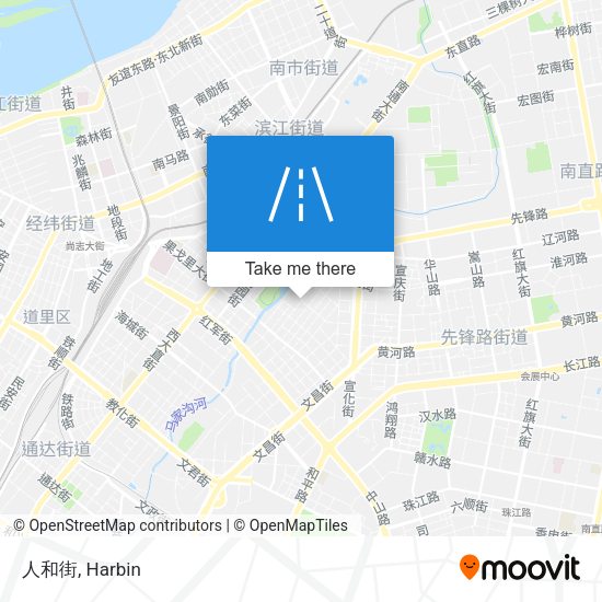 人和街 map