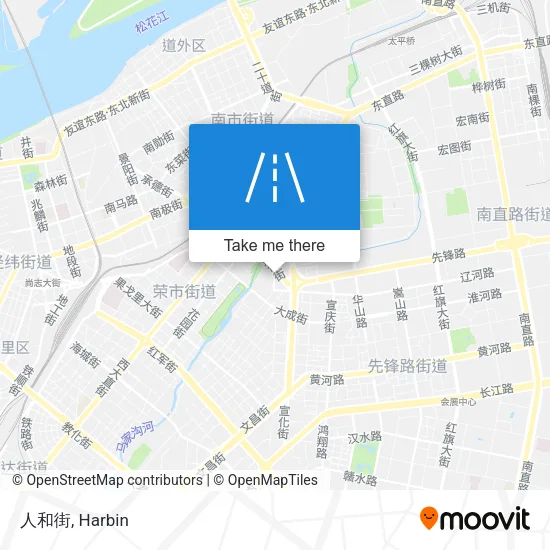 人和街 map