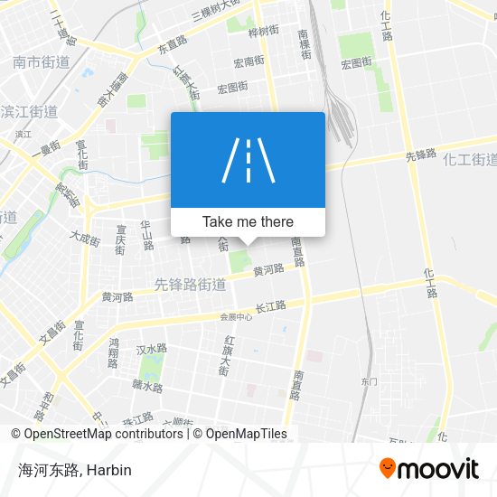 海河东路 map