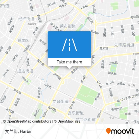 文兰街 map