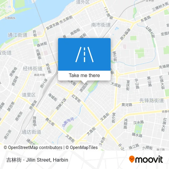 吉林街 - Jilin Street map