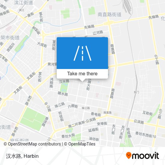 汉水路 map