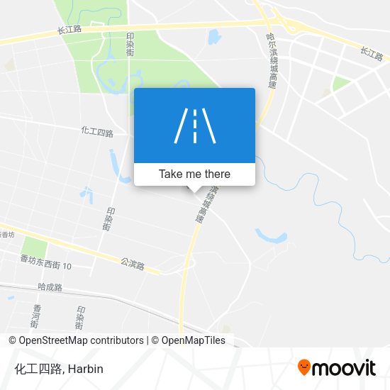 化工四路 map