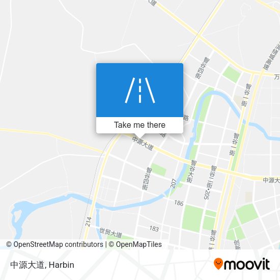 中源大道 map