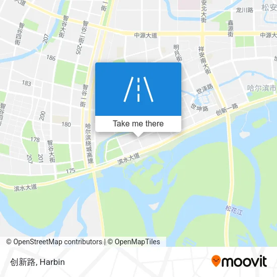 创新路 map