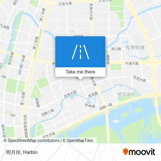 明月街 map