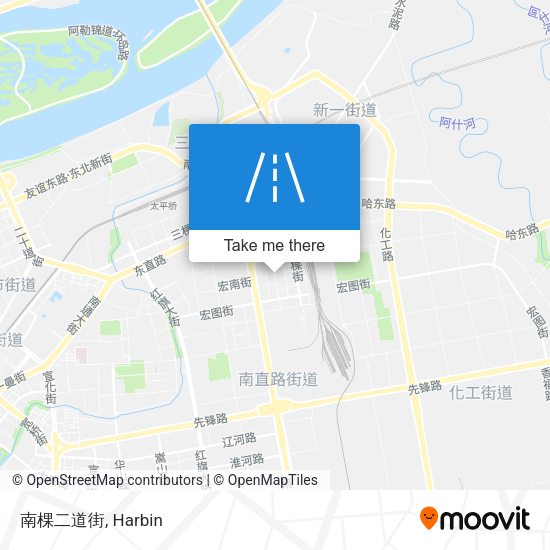 南棵二道街 map