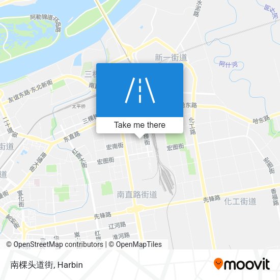 南棵头道街 map