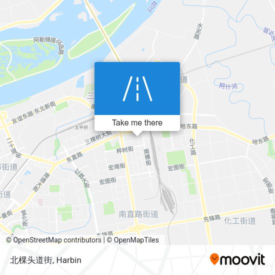 北棵头道街 map