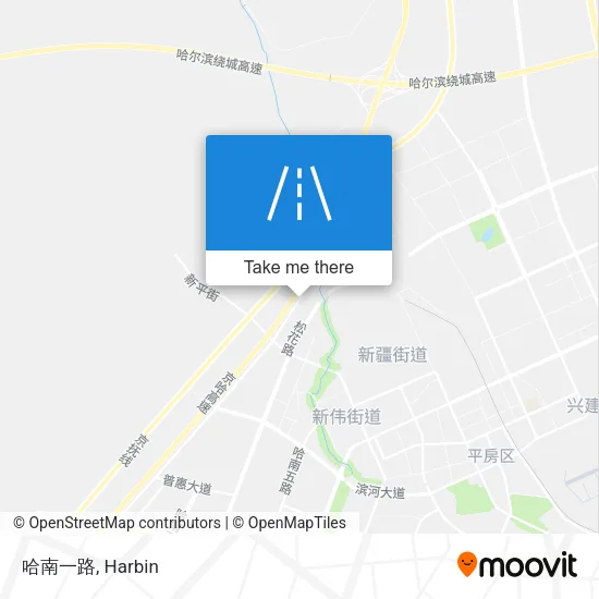 哈南一路 map