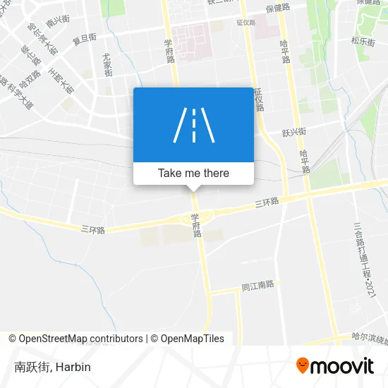 南跃街 map