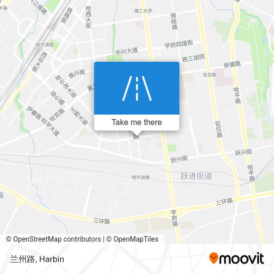 兰州路 map