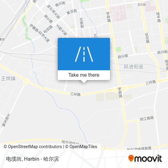 电缆街 map