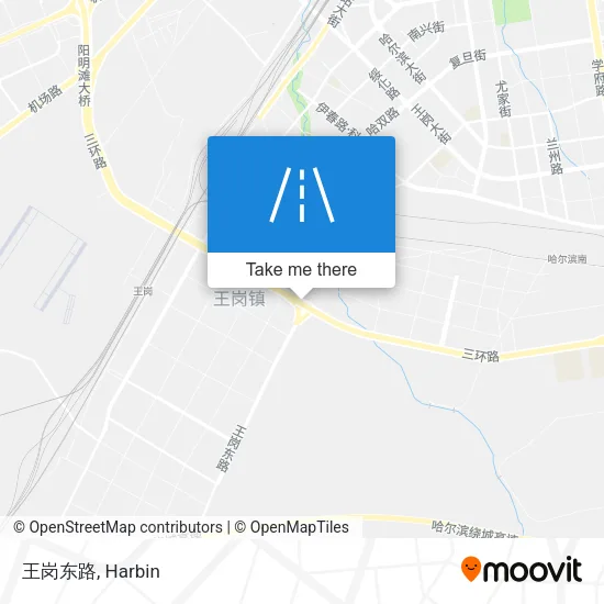 王岗东路 map