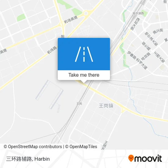 三环路辅路 map