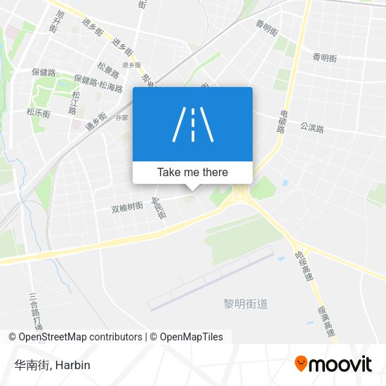华南街 map