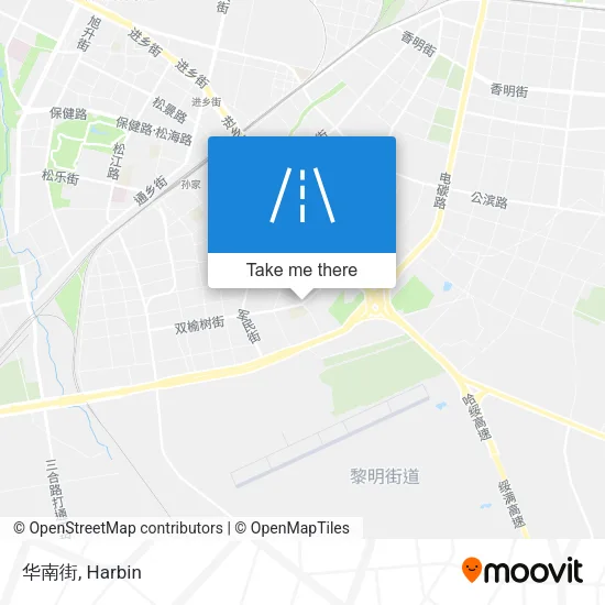 华南街 map