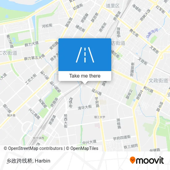 乡政跨线桥 map