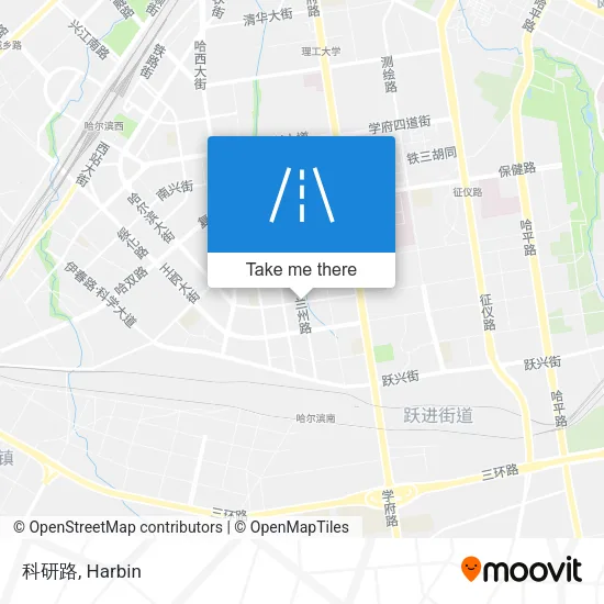 科研路 map