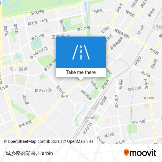 城乡路高架桥 map